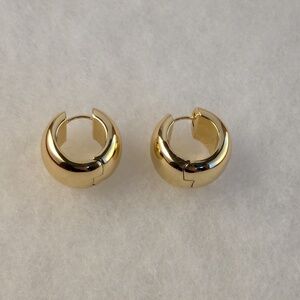 Gorjana Shawn Hoops Gold